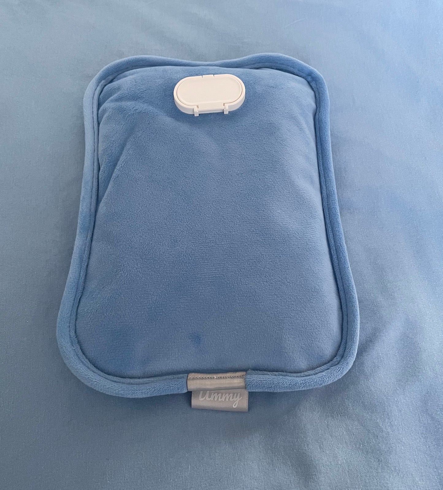 Signature Ummy Blue Electric Hot Water Bottle + Waist Strap (Including Accessories)