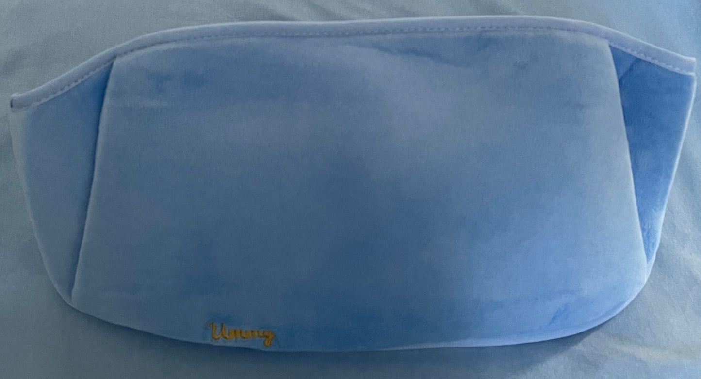 Signature Ummy Blue Electric Hot Water Bottle + Waist Strap (Including Accessories)