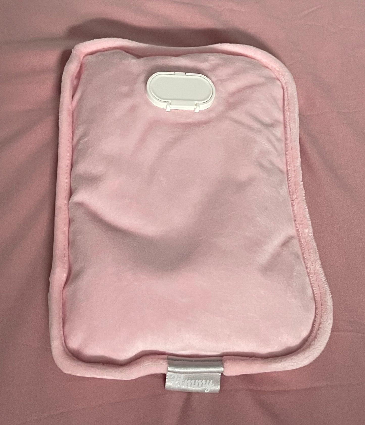 Blush Pink Electric Hot Water Bottle + Waist Strap (Including Accessories)