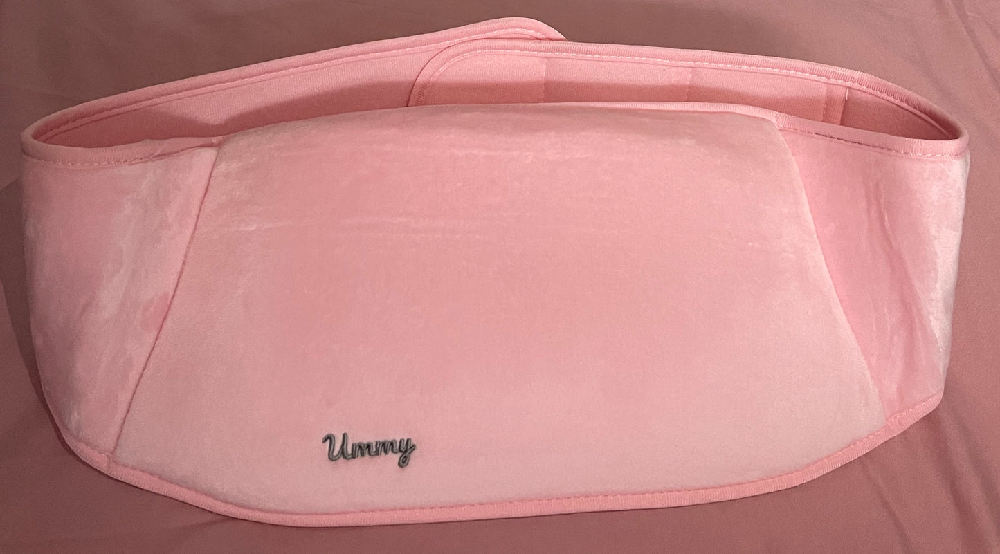 Blush Pink Electric Hot Water Bottle + Waist Strap (Including Accessories)